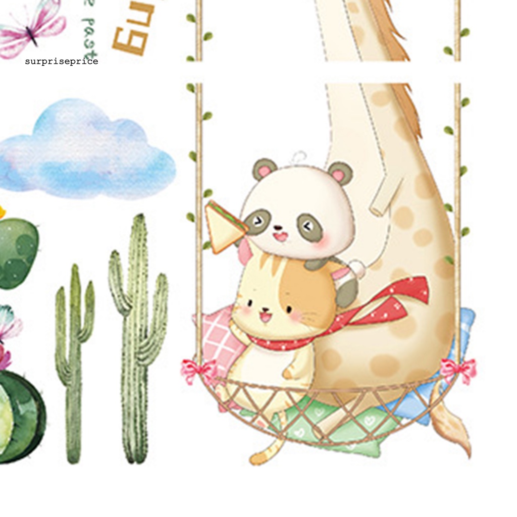 Sticker Dán Tường Hình Cây Cối Dễ Thương Trang Trí Phòng Bé