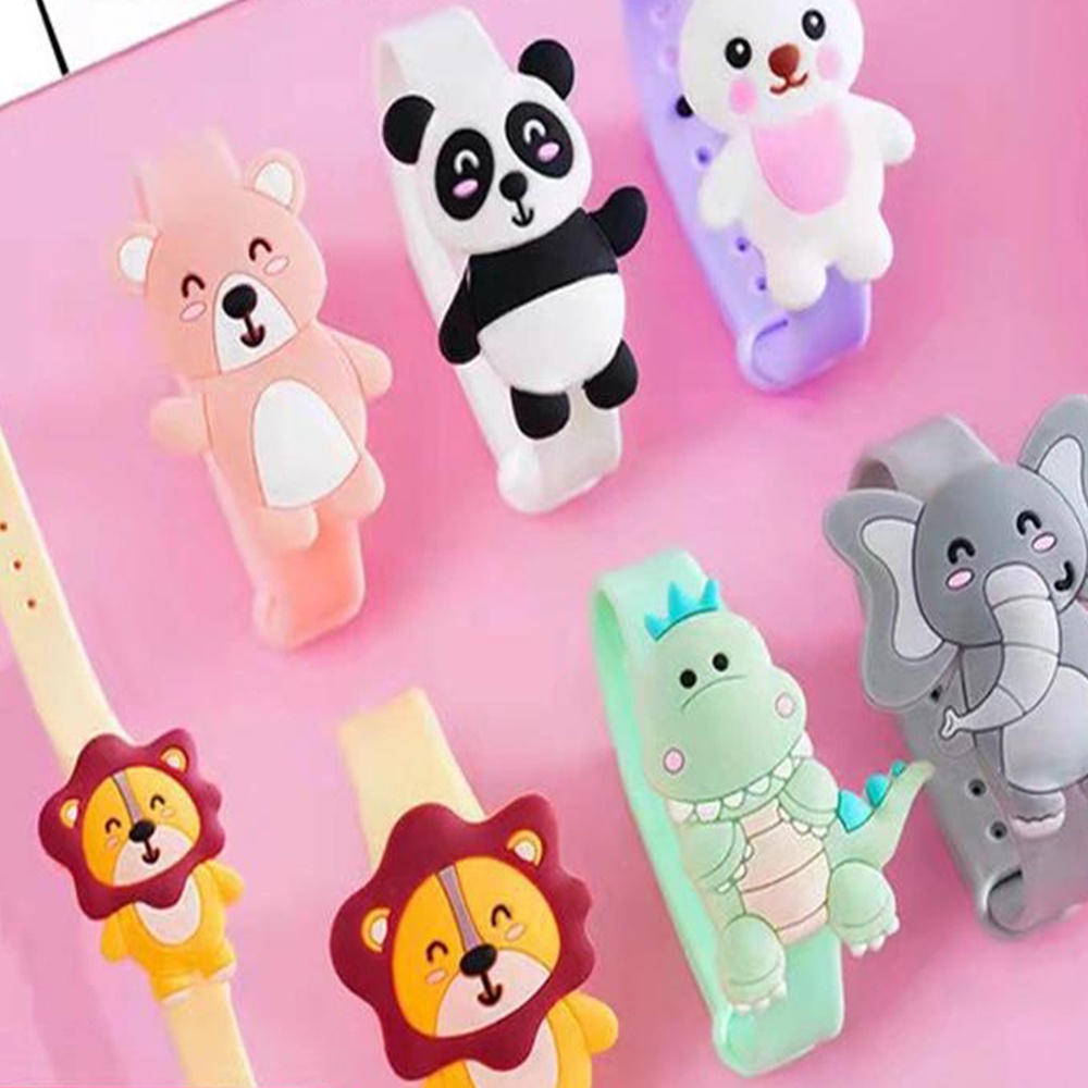 1 vòng đeo tay chống muỗi họa tiết hoạt hình thời trang mùa hè cho bé