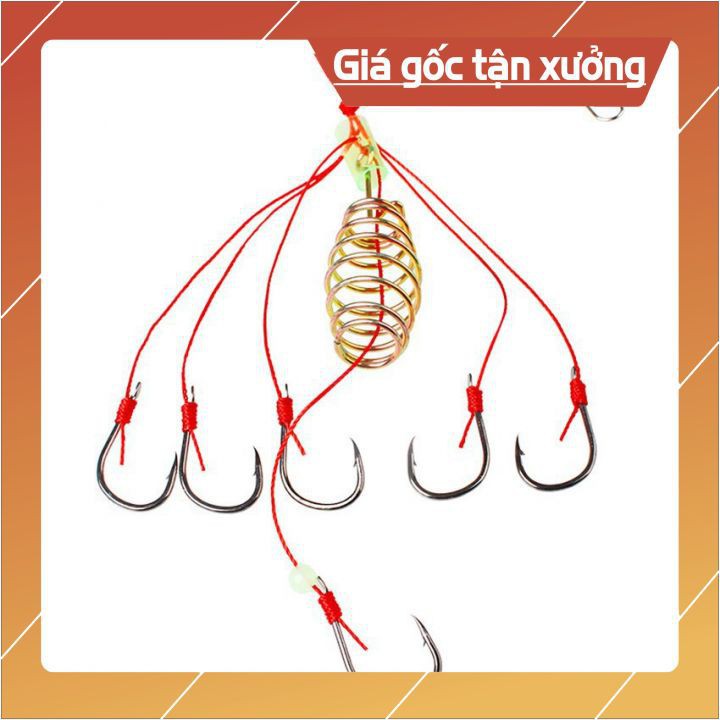 [Khuyến Mãi Lớn] Lưỡi Câu Lăng Xê Lưỡi Câu Cá 1 hộp 2 bộ Loại 1