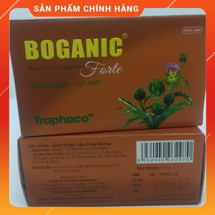 Giải độc gan BOGANIC Forte 50 viên nang mềm