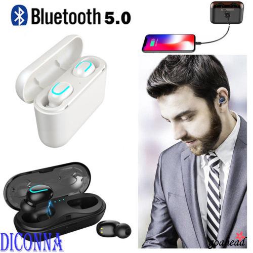 Tai nghe nhét tai Bluetooth 5.0 tương thích với âm thanh stereo siêu trầm 0a8-portable