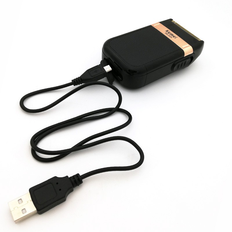 Máy cạo râu KEMEI KM-2024 không dây chống thấm nước có thể sạc lại USB chạy bằng điện