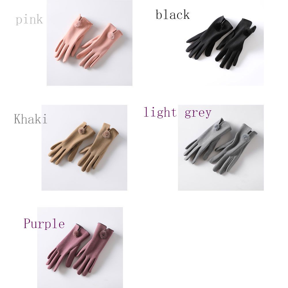 Găng tay thể thao giữ ấm cảm ứng được thời trang có nhiều màu tùy chọn