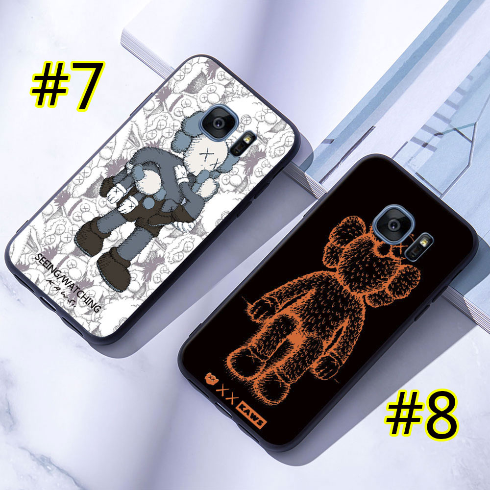 Ốp điện thoại mềm in hình Kaws cho Samsung Galaxy S7 Edge S8 S9 Plus