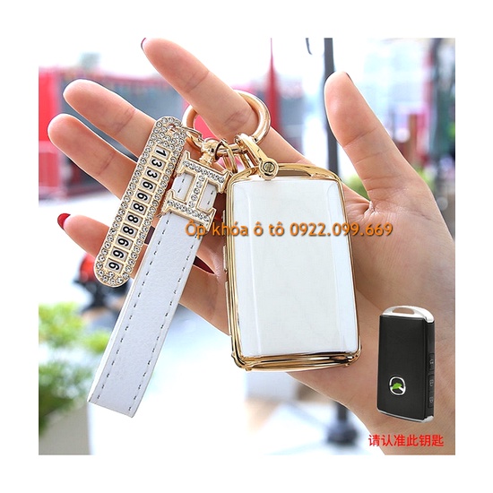 Bao Ốp móc chìa khoá MAZDA 3 vuông - MAZDA CX3 CX5 - MAZDA CX30
