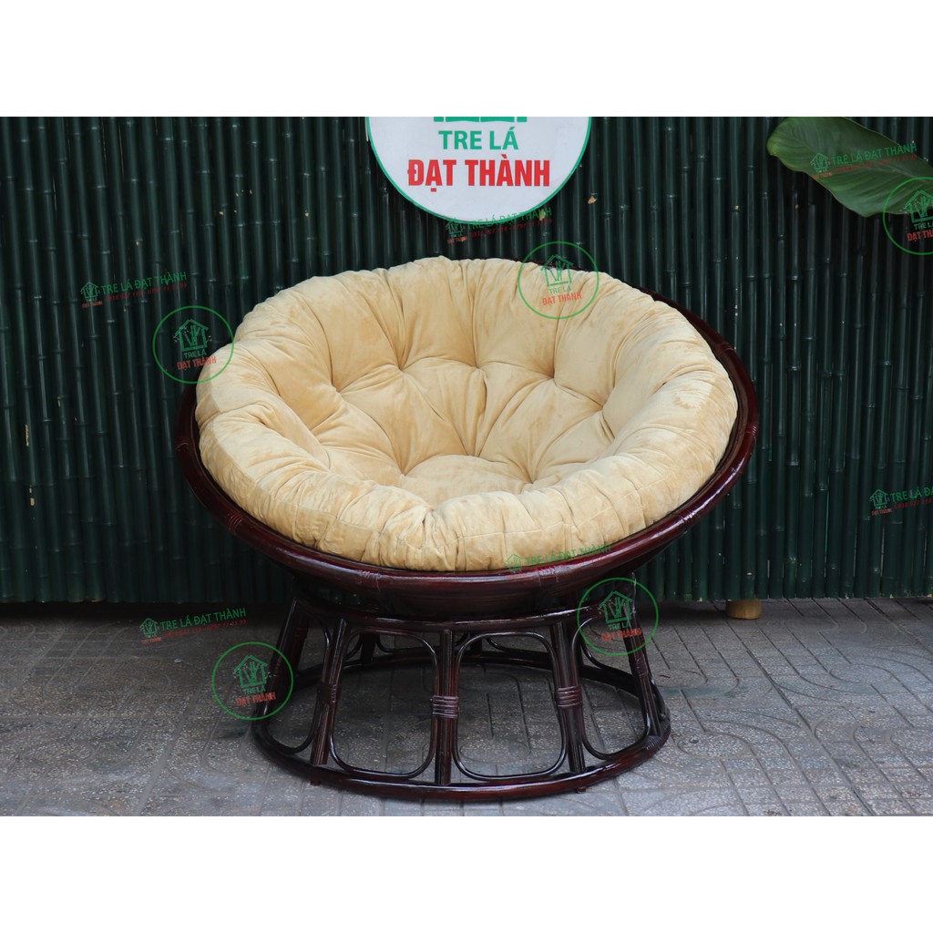 GHẾ THƯ GIÃN PAPASAN KHUNG GHẾ MÀU NÂU