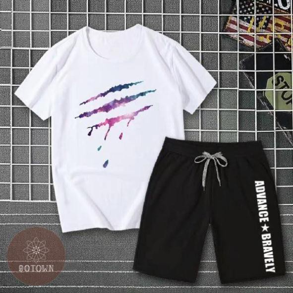 [MÃ GIẢM 10k] [FREESHIP] Bộ đồ nam HOT hè 2021 in hình siêu độc