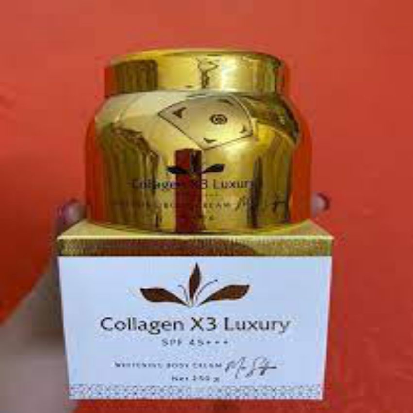 [HÀNG CHÍNH HÃNG] Kem Body Collagen X3 Luxury Trắng Da, Dưỡng Ẩm, Mờ Thâm, Mỹ Phẩm Đông Anh