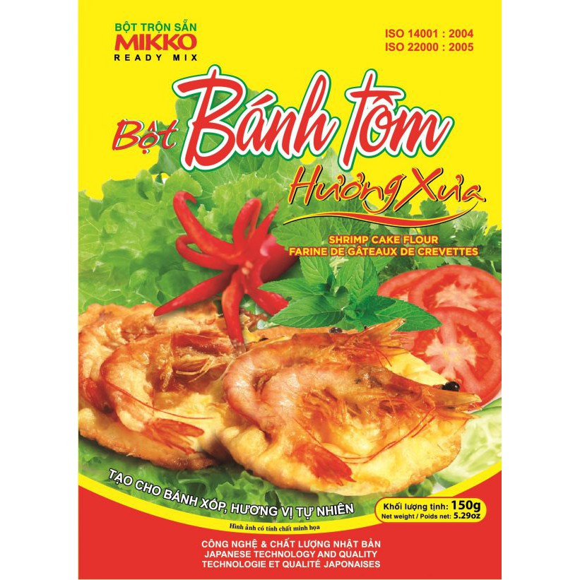 MIKKO – Bột bánh tôm