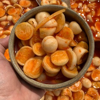 Mắm cà pháo nhà làm trộn sẵn vừa ăn - 500gr lon pet ship tỉnh được