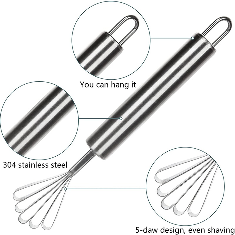 Bộ 5 Dụng Cụ Khui Dừa Bằng Thép Không Gỉ