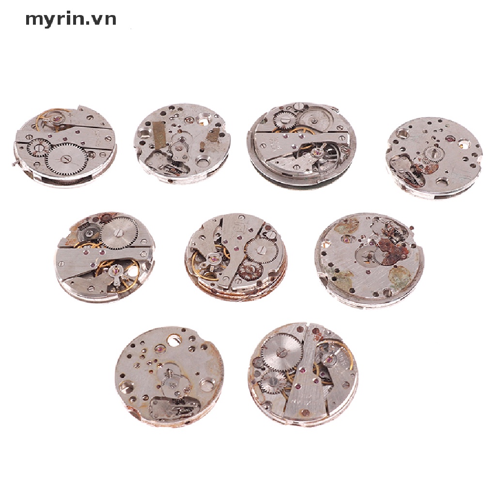 Myrin Bánh Răng Động Cơ Bánh Răng Đồng Hồ Steampunk Cũ Hỗn Hợp Nghệ Thuật Tự Làm