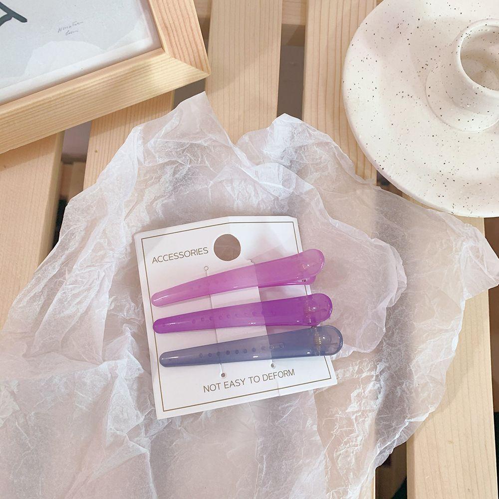 MOCHO Kẹp Tóc Màu Sắc Trong Suốt Chuyên Dụng Cho Salon