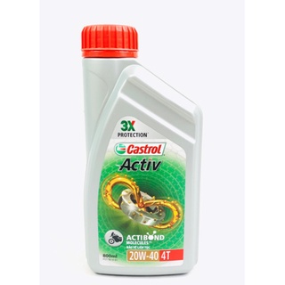 Nhớt Castrol Activ 4T 20W40 800ML 1L