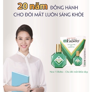 [Chính hãng ] V.Rohto_New mắt chai nhỏ 13ml (Rohto)