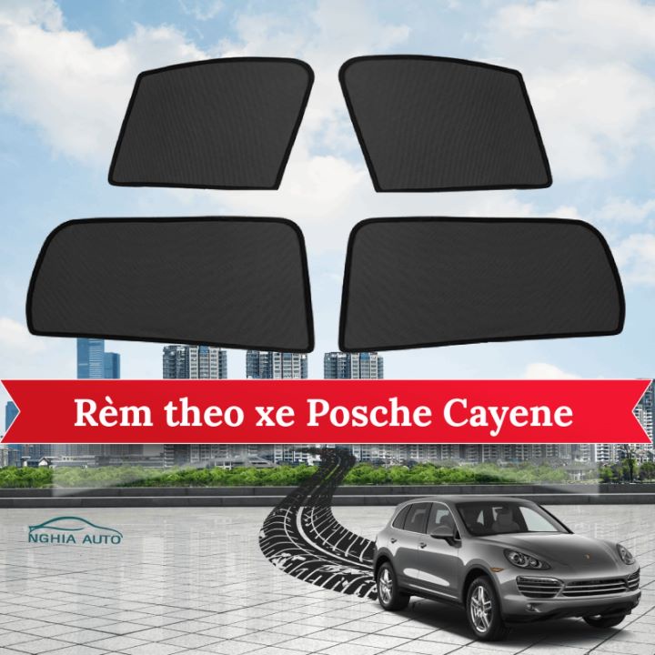 Rèm che nắng, Chắn nắng ô tô dành cho xe Posche Cayene