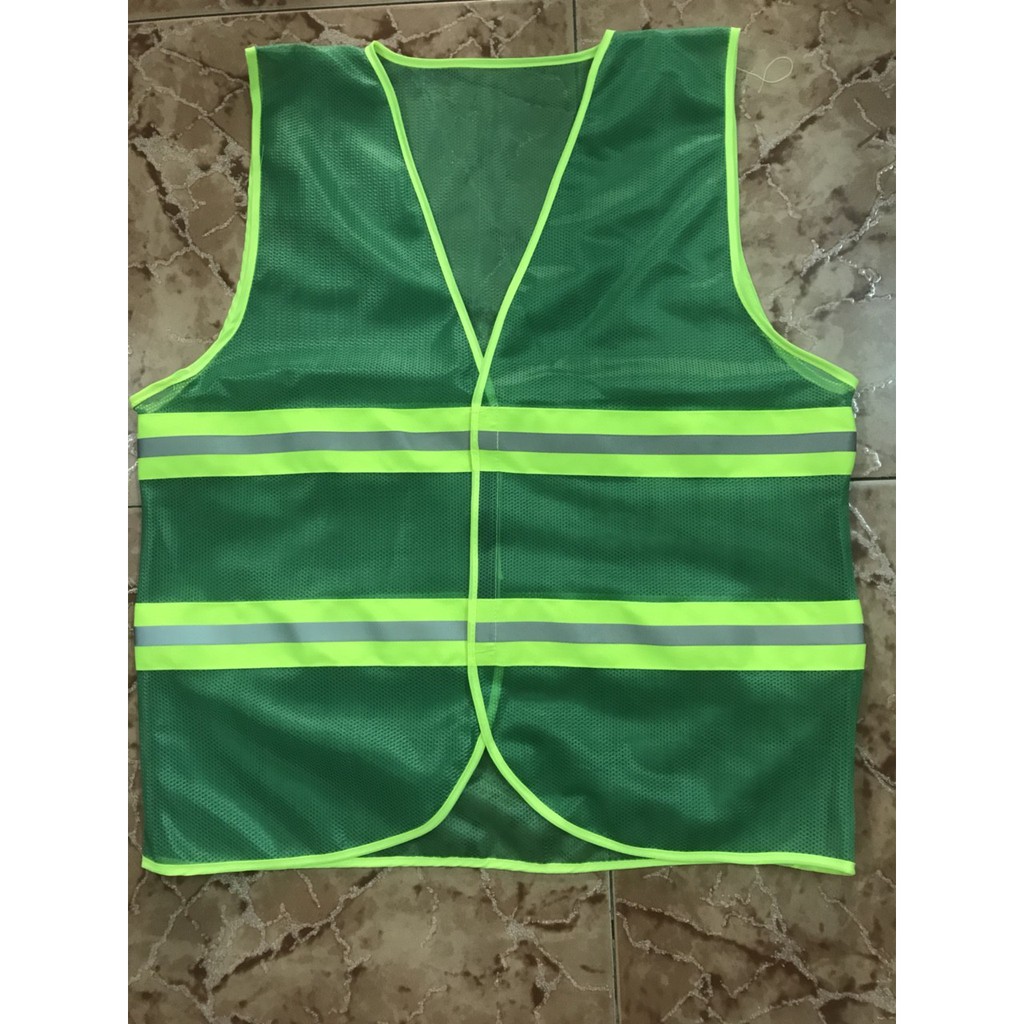 Áo bảo hộ lao động lưới phối phản quang 3M