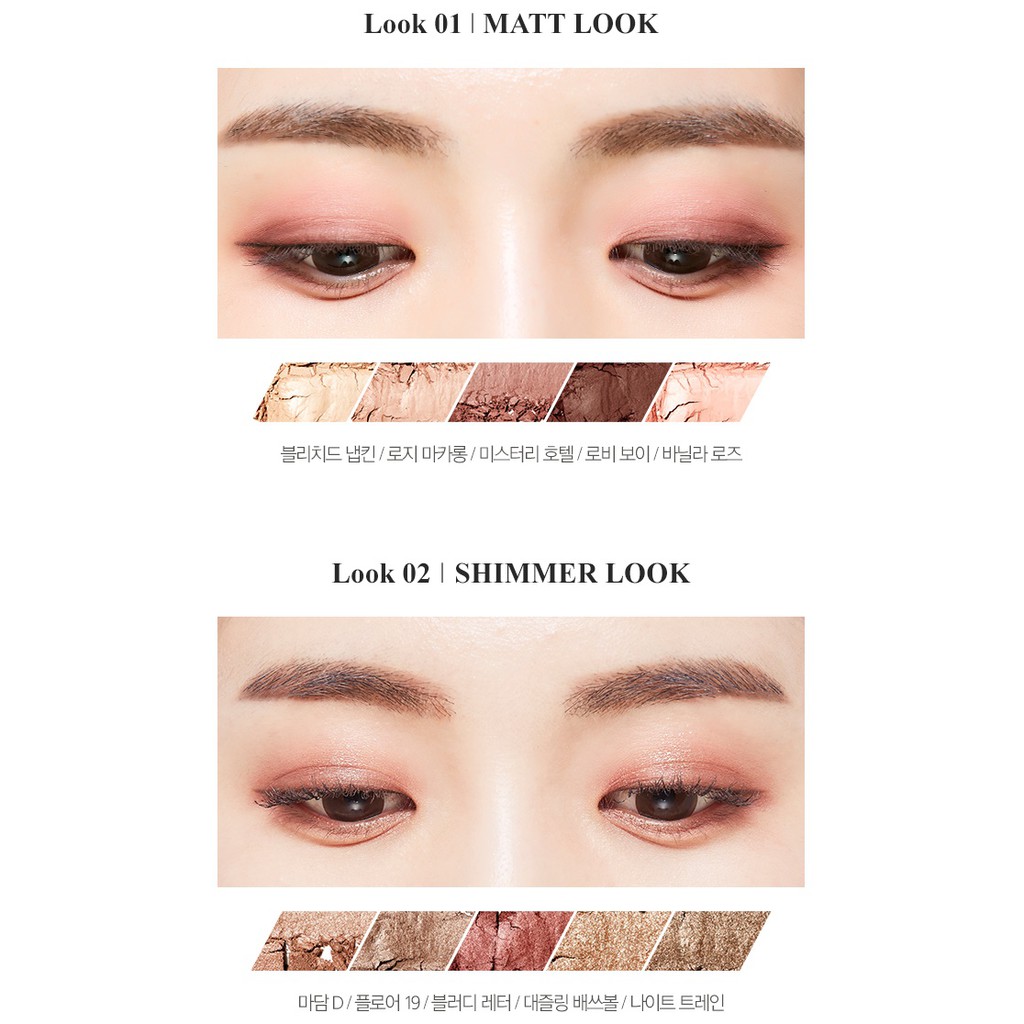 Bảng Phấn Mắt - Má Hồng 10 Màu Missha Color Filter Shadow Palette