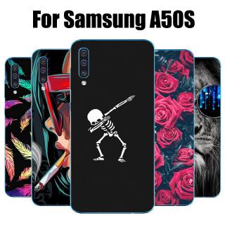 Ốp lưng Samsung Galaxy A50S Trường hợp Silicone mềm TPU Back Cover Điện thoại Vỏ bọc Samsung A50S Case
