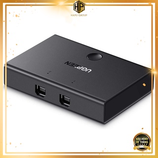 Bộ chia máy in 2 máy tính dùng chung 1 máy in Ugreen 30345 chính hãng - Hapugroup