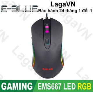 Chuột Gaming E-Blue EMS667 RGB LED