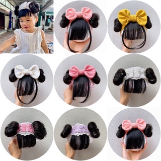 Turban tóc giả cho bé gái
