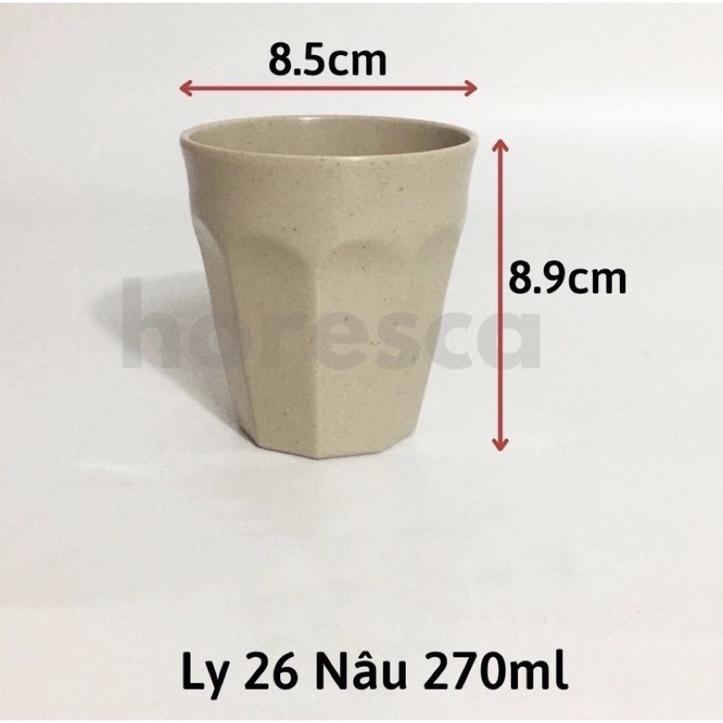 Combo 10 Cốc, Ly Nhựa Phíp Melamine Cao Cấp Fataco Việt Nam