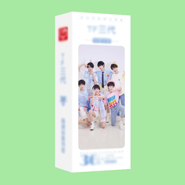 Hộp ảnh bookmark TẢ HÀNG GIA TỘC TF kẹp sách đánh dấu trang in hình idol thần tượng hoa ngữ xinh xắn