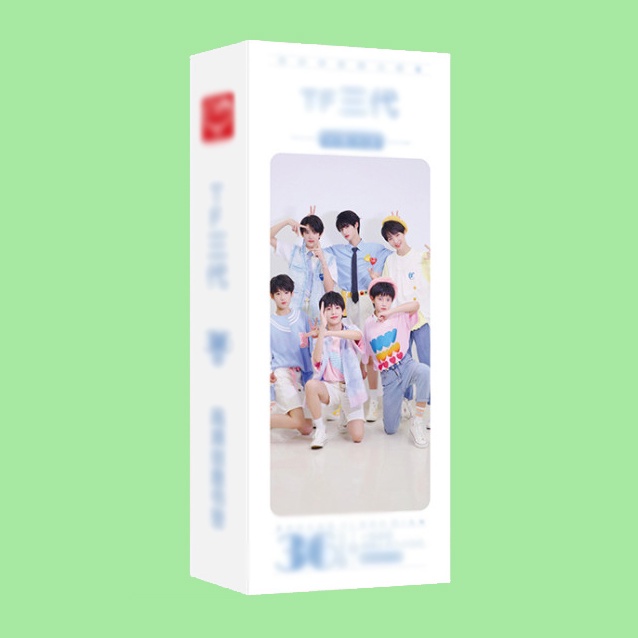 Hộp ảnh bookmark TRƯƠNG CỰC GIA TỘC TF kẹp sách đánh dấu trang in hình idol thần tượng hoa ngữ xinh xắn