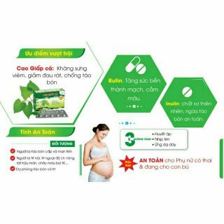 VIÊN GIẤP CÁ EXTRA - HẾT LO TRĨ, TÁO BÓN