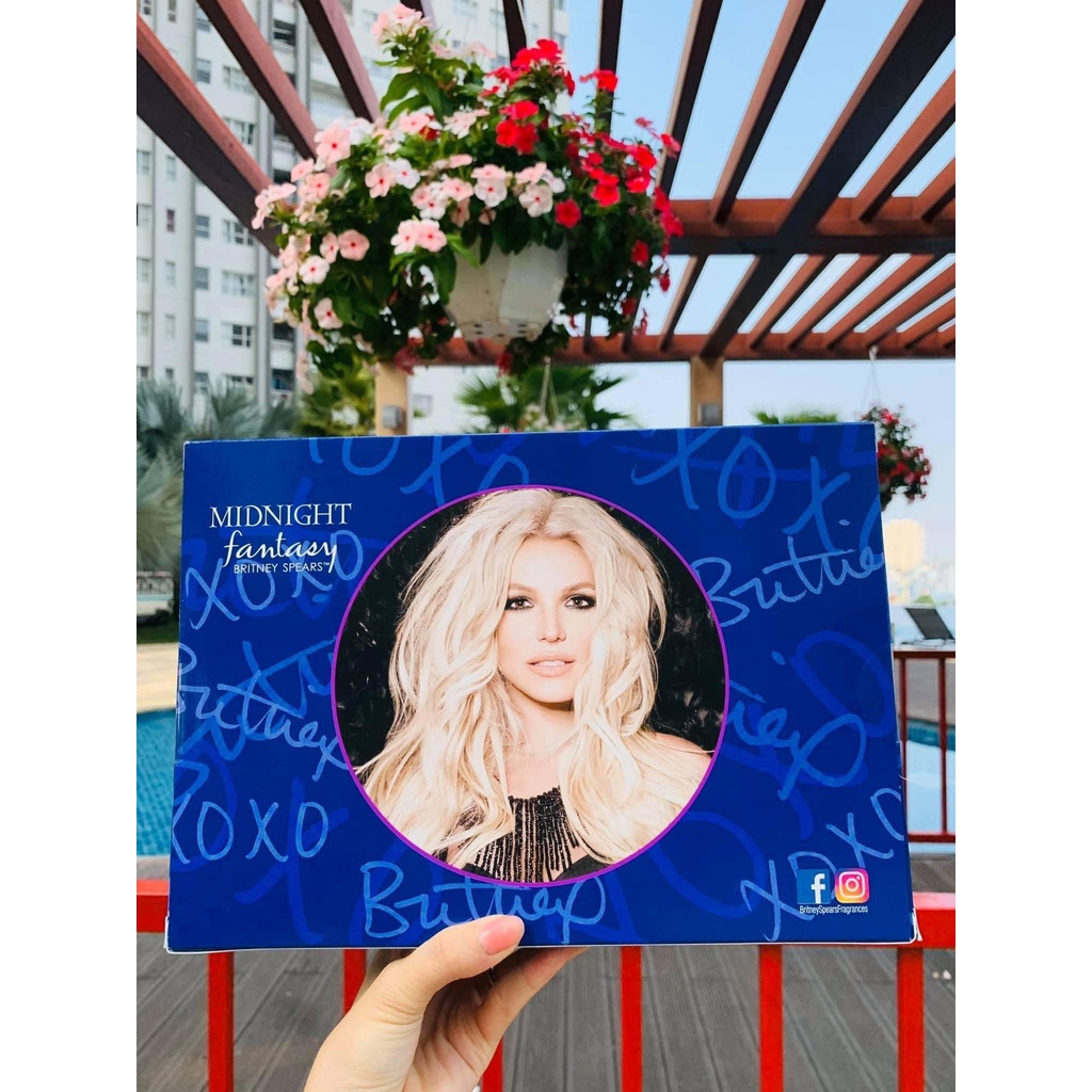 Set nước hoa Britney Spears Midnight Fantasy 3 món