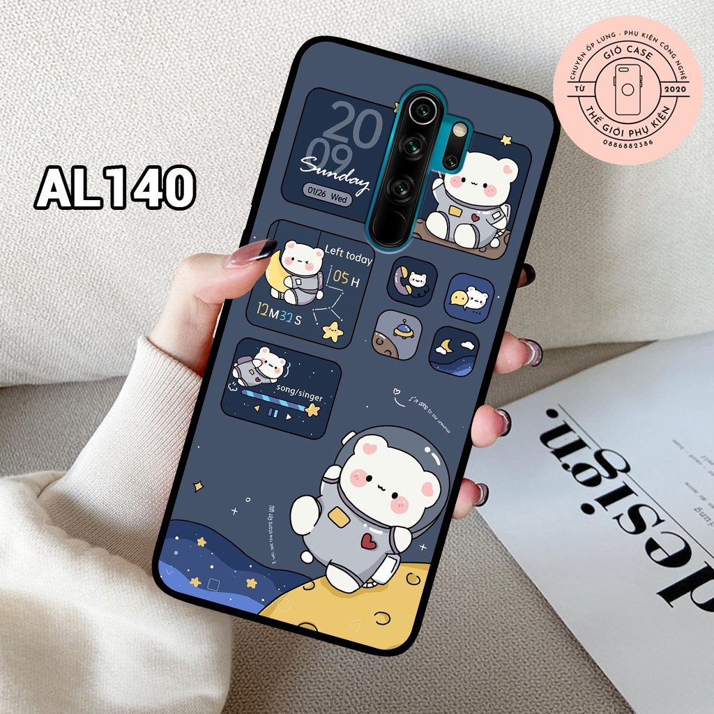 Ốp lưng XIAOMI REDMI NOTE 8 PRO/REDMI 8/REDMI 9 hình phi hành gia độc đáo siêu hot,bền đẹp – ốp nhựa chống trầy, va đập