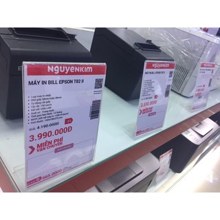 [SALE KHỦNG] Menu mica A6, Mica A6, Menu để bàn A6