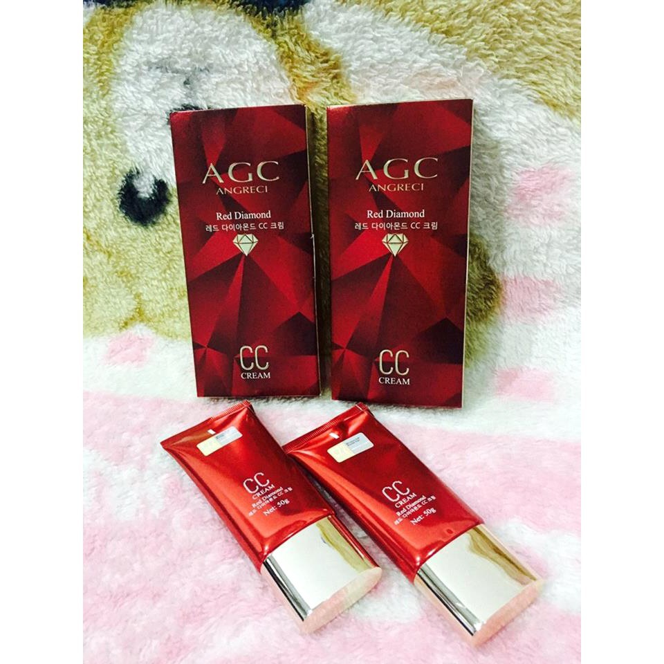 Kem nền AGC Red Diamond siêu che khuyết điểm Hàn Quốc (Đỏ) | BigBuy360 - bigbuy360.vn