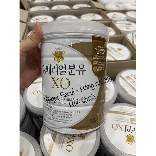 [Hàng Hàn bay air] Sữa XO số 1,2,3,4,5 loại 800g - sữa bột Hàn Quốc cho bé