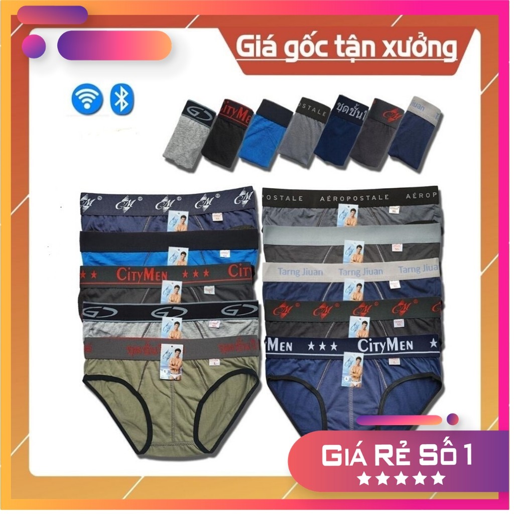 [COMBO] 5 Quần Lót Nam Cao Cấp ★ Nhiều Lưng, Nhiều Màu Giao Ngẫu Nhiên ★ - Quần Lót Nam | BigBuy360 - bigbuy360.vn