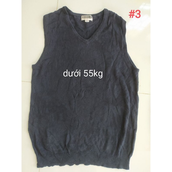 Bộ sưu tập áo Len ghi lê nhiều mẫu hàng si