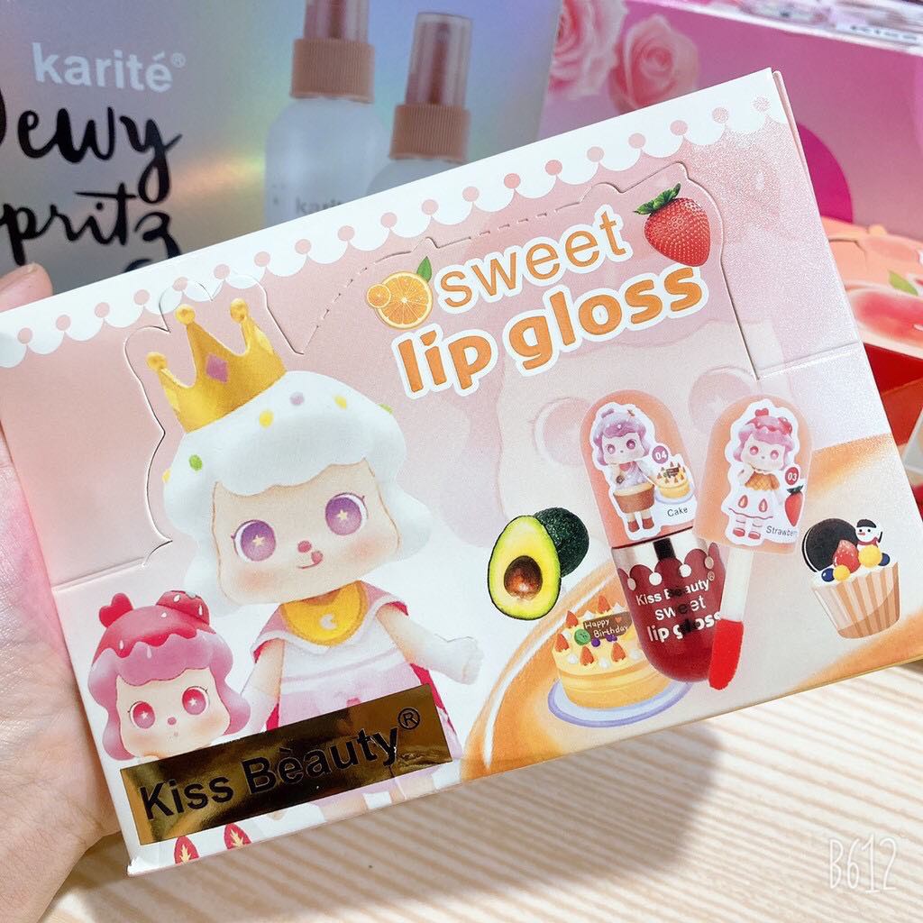 Son kem lipglosss kissbeauty búp bê | Thế Giới Skin Care