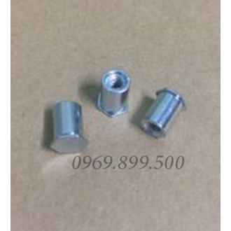 Đinh tán. trụ tán Blin ren trong M4 thép mạ