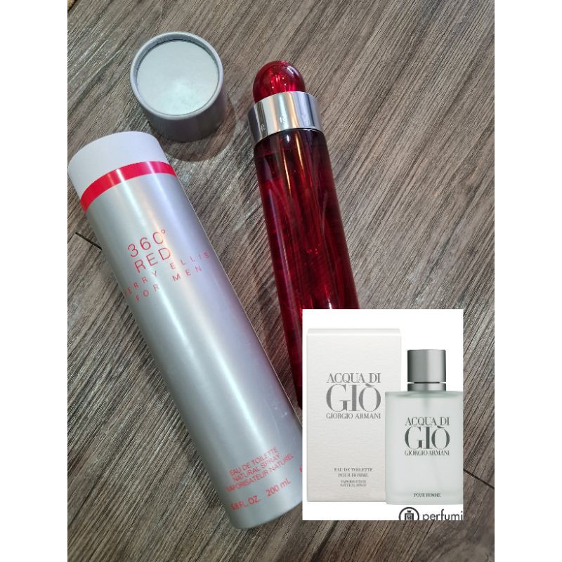 (Hiếm) Nước hoa nam Perry Ellis 360 Red 200ml EDT chính hãng Mỹ