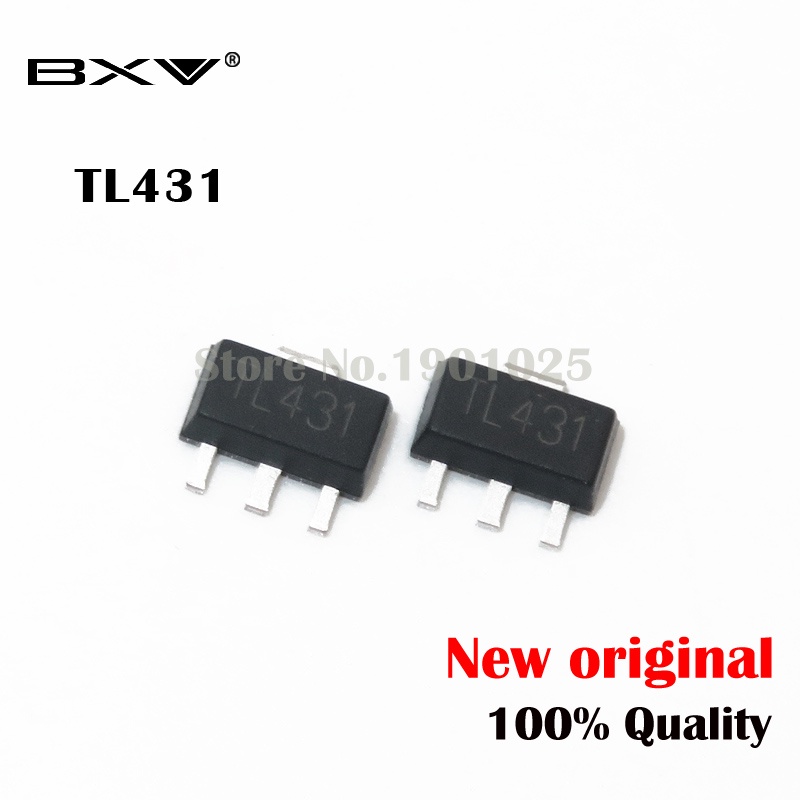 Set 50 Chip Linh Kiện Điện Tử TL431 431 SOT-89