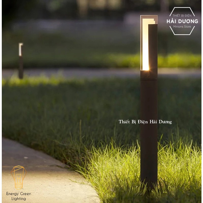 Đèn Cột Sân Vườn 7w Chống Nước DSV-1168 40cm - Led Siêu Sáng - Chiếu Sáng Lối Đi - Bảo Hành 12 Tháng