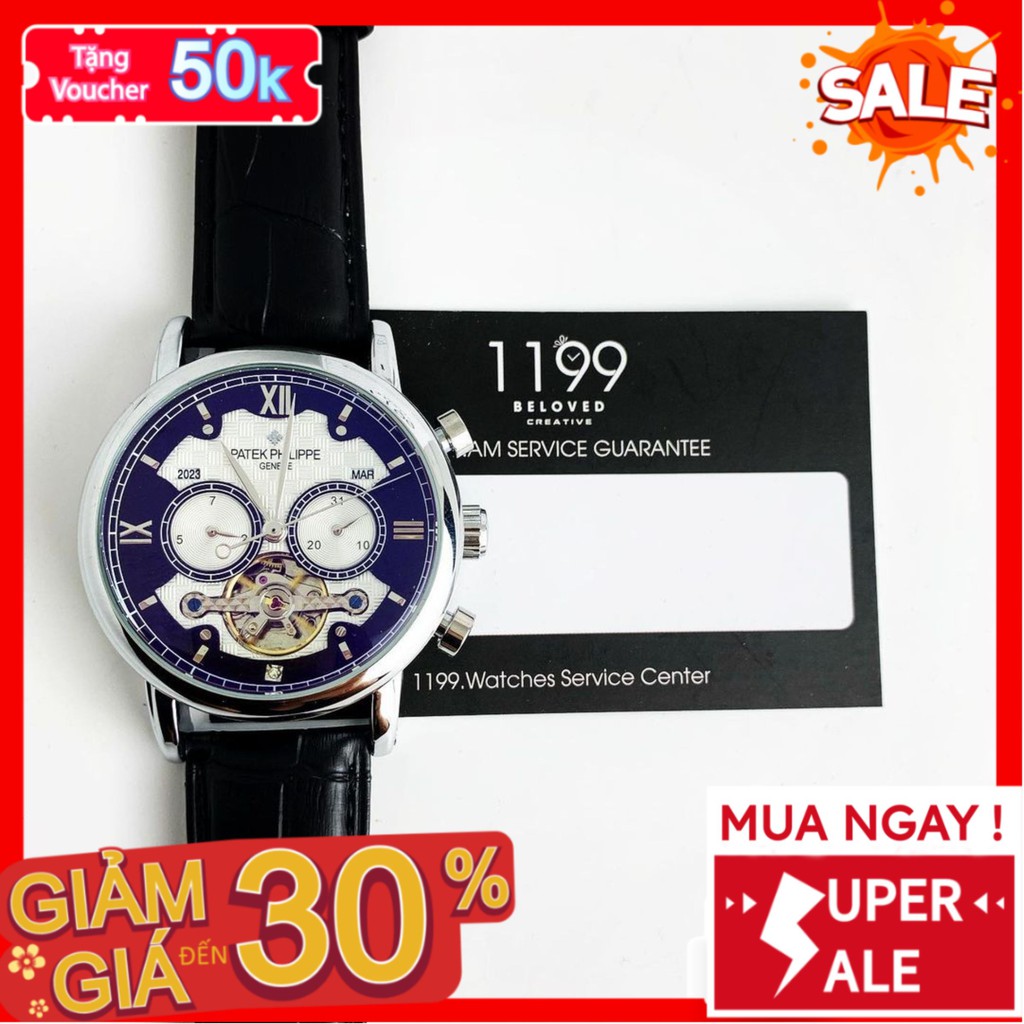 Đồng hồ cơ - Đồng Hồ Dây Da Nam Máy Cơ Chuẩn Chống Nước Chống Xước Bảo Hành 6 Tháng 51599- 1199 Watches | BigBuy360 - bigbuy360.vn