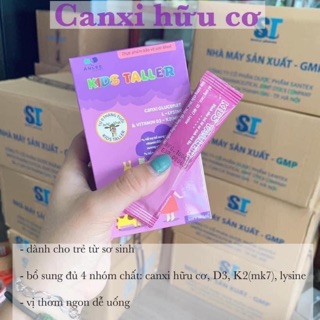 Canxi Kids Taller_Tăng chiều cao cho bé từ sơ sinh