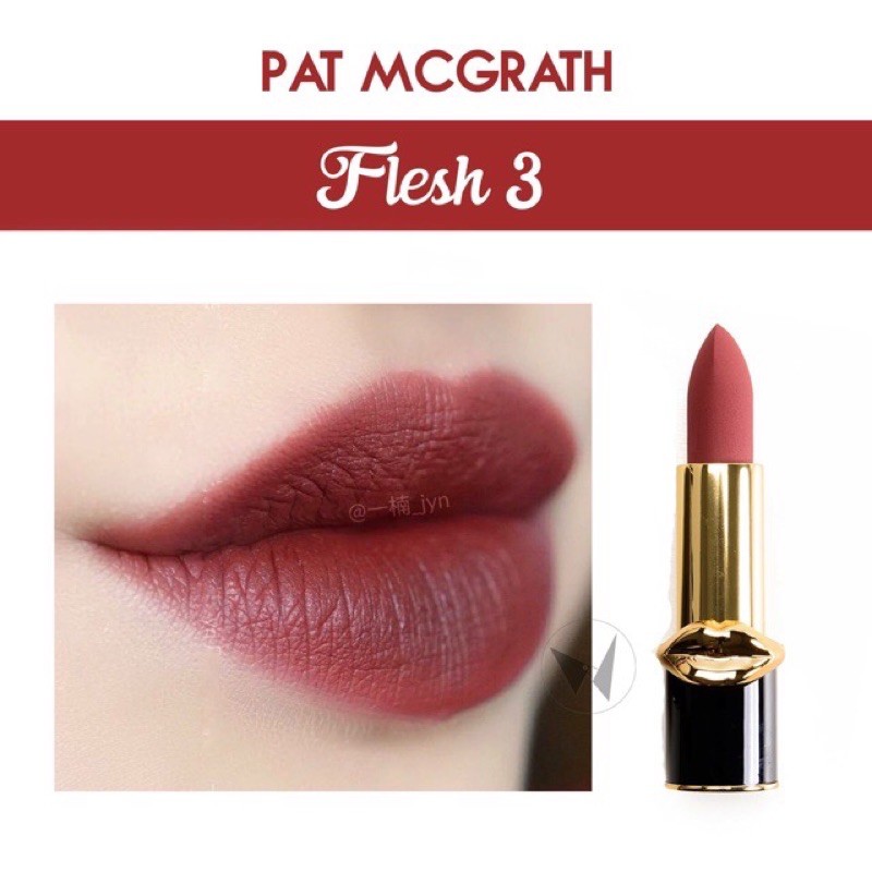 Son môi Pat McGrath Labs Lipstick fullsize Flesh 3/ Flesh 5/ Mini Lip Fetish Lip Balm Trio | WebRaoVat - webraovat.net.vn