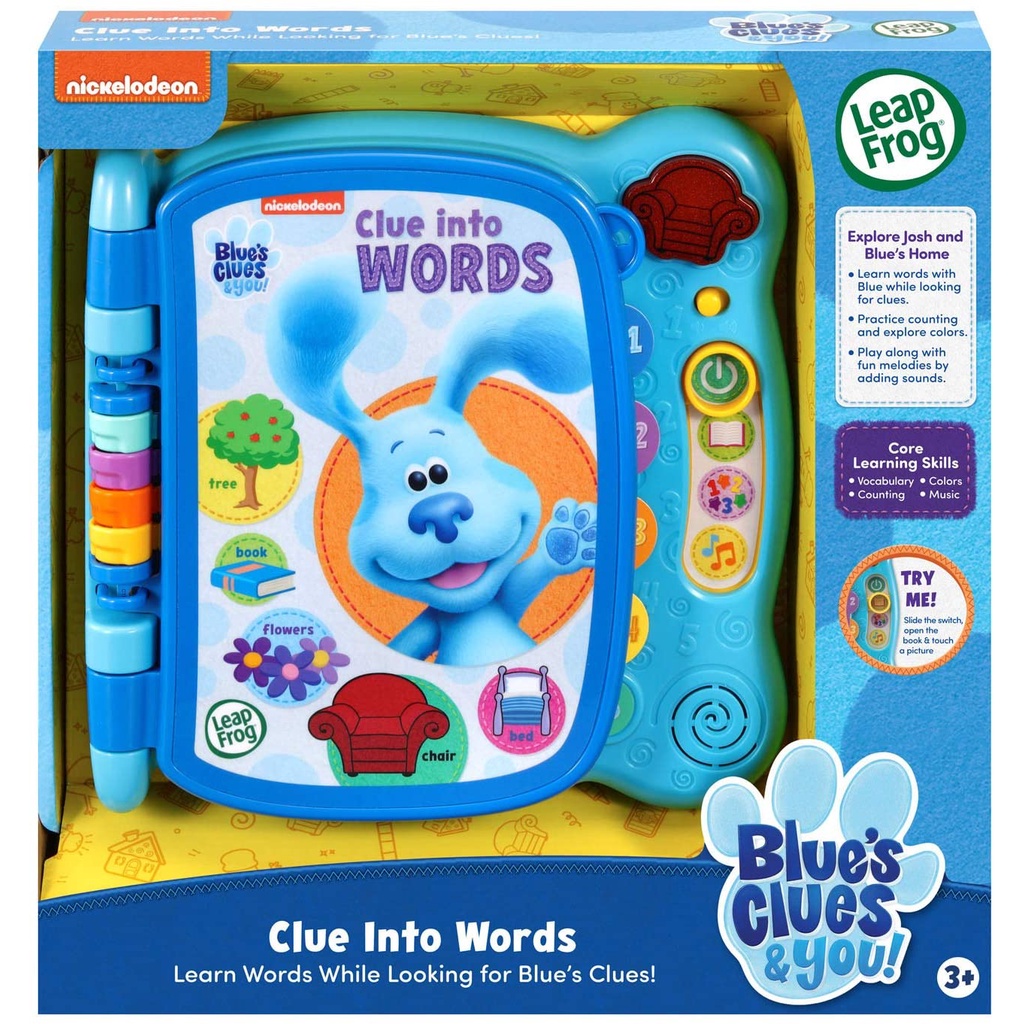 Đồ Chơi Quyển Sách Cảm Ứng LeapFrog Blue's Clue Into Words