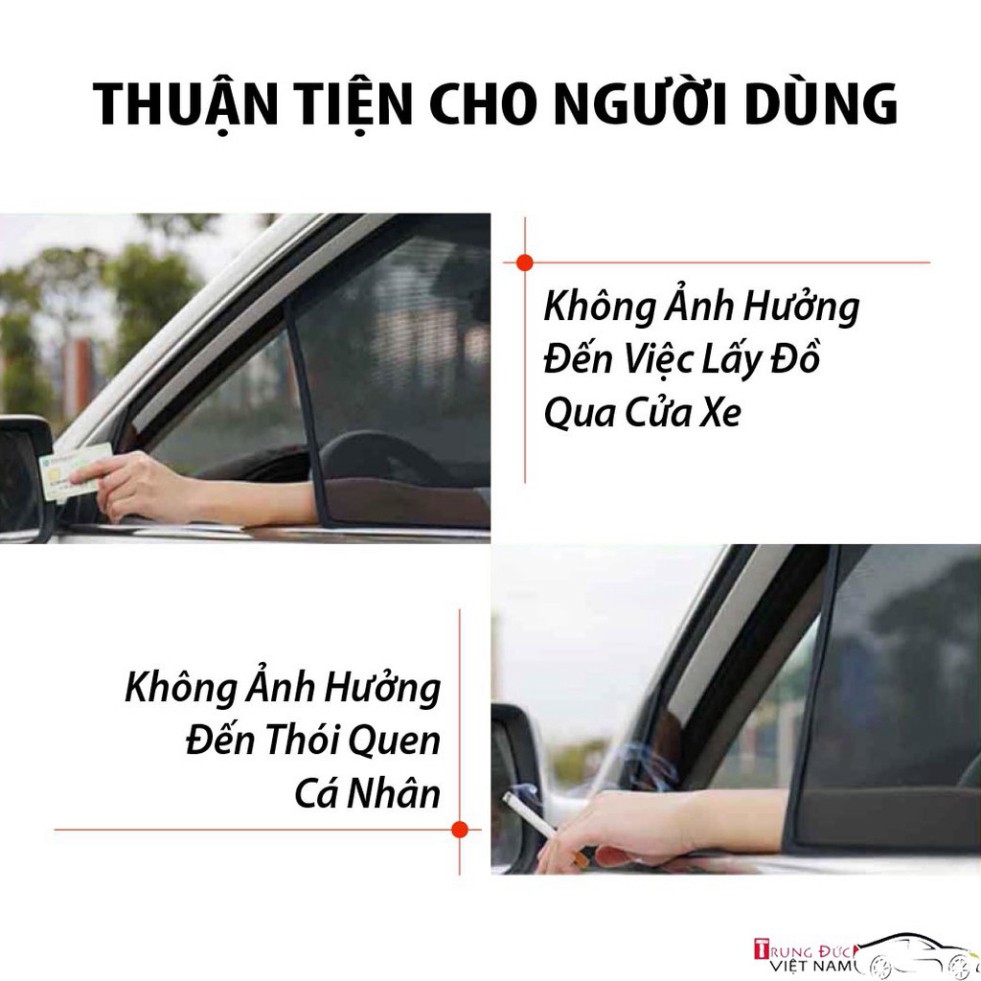 Rèm Che Nắng Nam Châm Xe SANTAFE 2019-2020 Hàng Cao Cấp Loại 1 -FREE SHIP