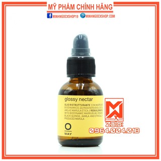 Tinh dầu phục hồi tái tóc oway glossy nectar 50ml chính hãng