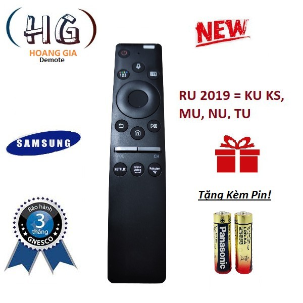 Remote Điều khiển tivi Samsung giọng nói. Hàng tốt ( tặng kèm pin)