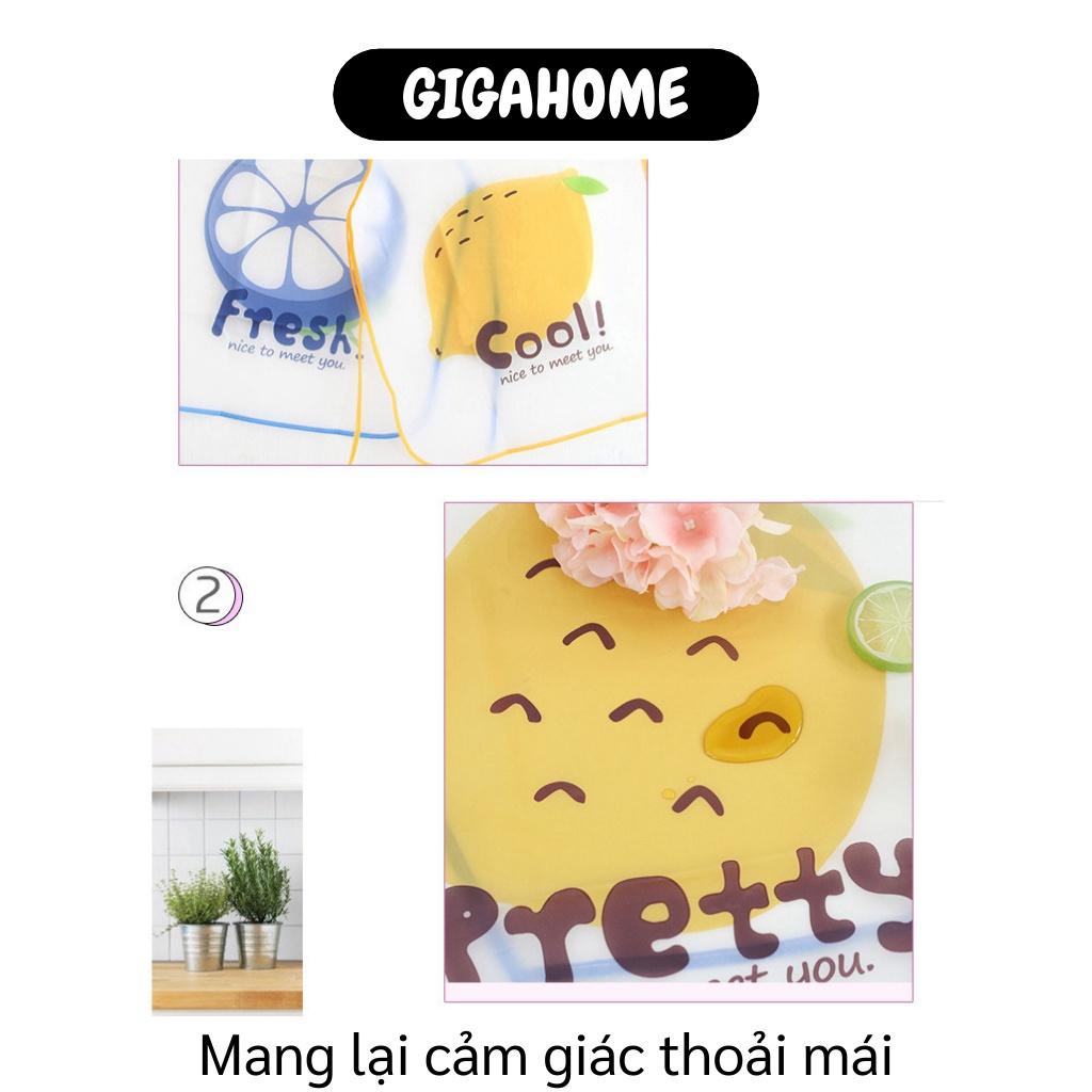 Tạp Dề Nấu Ăn GIGAHOME Tạp Dề Hình Trái Cây, Chất Liệu Vải Chống Thấm Tốt, Đảm Bảo Vệ Sinh 7586